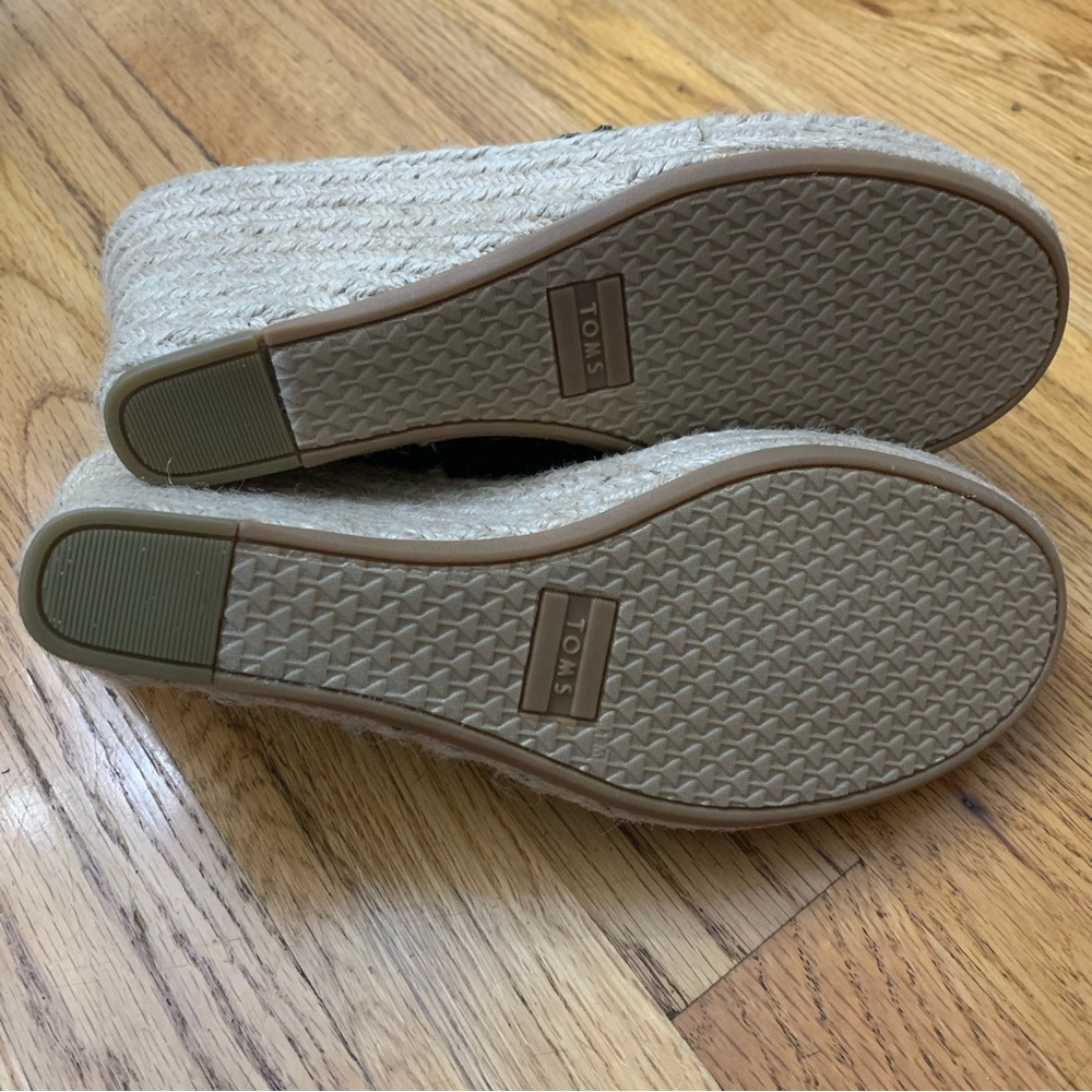 TOMS “Monica Wedge Heel” Size 7.5 US W - Picture 2 of 6